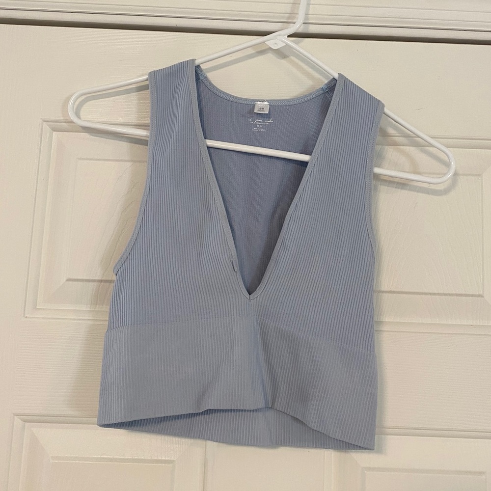 Urban Outfitters Seamless Plunging Bra Top